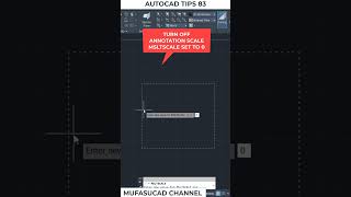 AutoCAD Tips 83 Turn Off LineType Annotation Scale shorts [upl. by Konstance]