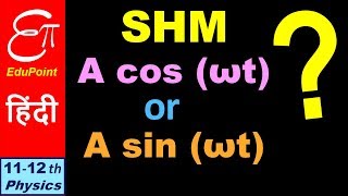 🔴 SIMPLE HARMONIC MOTION  Sine or Cosine Function  in HINDI [upl. by Introk463]