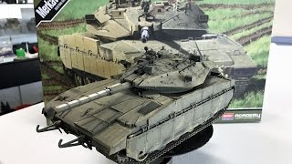 Building the Academy Models 135 Merkava II D [upl. by Batchelor438]