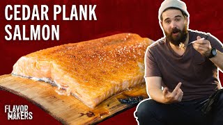 How To Grill Cedar Plank Salmon  McCormick [upl. by Ynogoham]