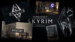 SKYRIM Special Edition Mod  SkyUI [upl. by Nallij]