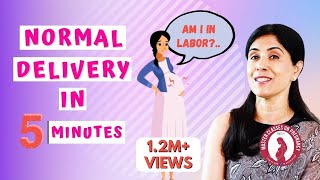 Normal Delivery In 5 Minutes  Maitri  Dr Anjali Kumar [upl. by Vanya]