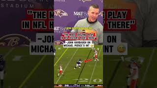 John Harbaugh really wanted a picksix 🤣 via BaltimoreRavens [upl. by Ynoble]