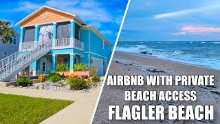 Private Paradise Exploring a Private Beach Access Airbnb Getaway in Flagler Beach Florida [upl. by Aicxela]