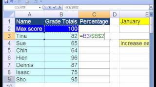 Excel Basics 8 Cell References Relative amp Absolute [upl. by Hyland615]