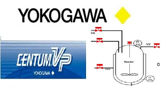 Yokogawa CENTUM VP Reactor Control  sequence table ST16  Centum VP Tutorial [upl. by Ahsiral]