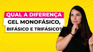 Qual a diferença entre o gel monofásico bifásico e trifásico [upl. by Ennovyhc]