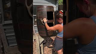 whiskey barrel cabinet turned out pretty good 😊 [upl. by Stutsman]