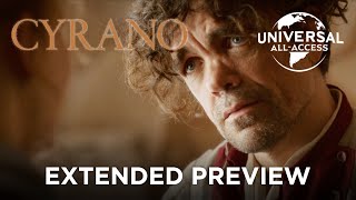 Cyrano Starring Peter Dinklage  Roxanne Tells Cyrano Shes In Love  Extended Preview [upl. by Ecidnacal364]