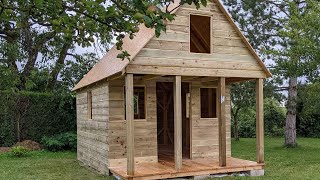 Construire une cabane en bois quotPartie1quot [upl. by Rachele]