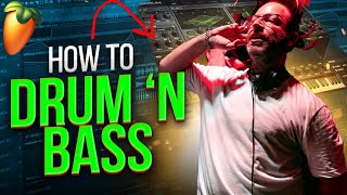 How To Drum And Bass FL Studio Tutorial [upl. by Nim600]