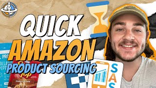 How to Source Amazon FBA Products QUICK  SellerAmp Tutorial [upl. by Wein157]