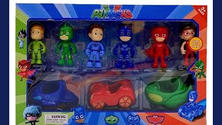 PJ Masks Power Heroes With Cars [upl. by Ellenar]