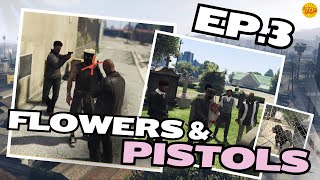 Ep3 Bleeders quotFlowers amp Pistolsquot 1970s GTA V RP  Lerouso Film [upl. by Adehsar]