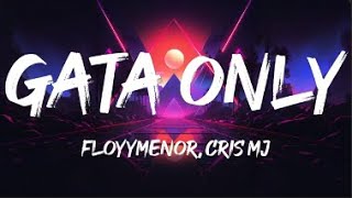 FloyyMenor  GATA ONLY ft Cris MJ LetraLyrics [upl. by Ellsworth828]