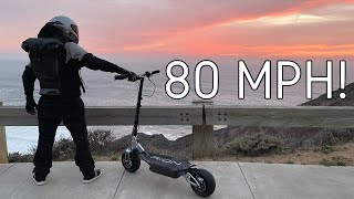 RION RE90 Electric Scooter Review  The Worlds Fastest Hyperscooter [upl. by Jaan]