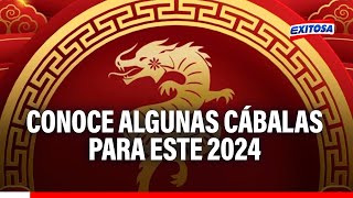 🔴🔵¡Año del Dragón Conoce algunas de las cábalas para recibir este 2024 [upl. by Delastre]