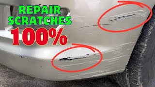 Easy Way to remove scratches from Car in 3 minutes That You Wont Believe [upl. by Attennod]