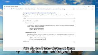 Attivare individuazione rete in Windows 10 e risolvere problemi [upl. by Fachanan117]