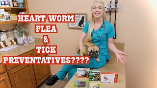 Heartworm Flea an Tick Preventative for your Dog  What you can use [upl. by Yecak]