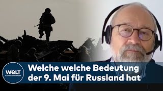 UKRAINEKRIEG „Mit dem 9 Mai gibt es ein Datum auf das Ziele und Erfolge hin organisiert werden“ [upl. by Eadas811]