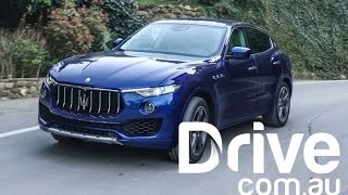 Maserati Levante First Drive Review  Drivecomau [upl. by Aelahs735]