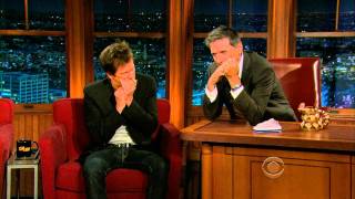 Kevin Bacon Wins Craig Ferguson Golden Mouth Organ [upl. by Saleme]