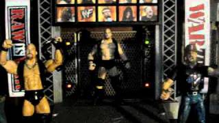 WWF TITANTRON LIVE STAGE JAKKS PACIFIC PLAYING STONE COLD STEVE AUSTIN ENTRANCE THEME [upl. by Hesky111]