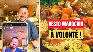 Un RESTO MAROCAIN à VOLONTÉ  Arnaque ou bon plan   VLOG 1432 [upl. by Enram893]