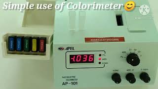 How to use a Colorimeter [upl. by Publus]