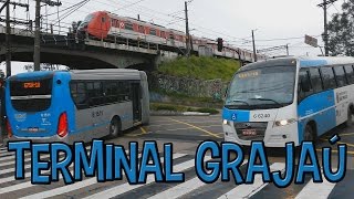 Terminal Grajaú  Movimentação de Ônibus 49 [upl. by Haidabo]