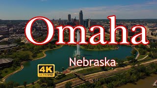 Aerial Tour of Omaha Nebraska [upl. by Menedez]