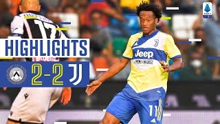 Udinese 22 Juventus  Dybala amp Cuadrado score in opening day draw  Serie A Highlights [upl. by Oneill]