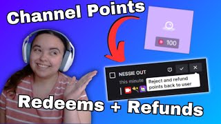 How to Use and Refund Channel Points Twitch Mod Tutorial [upl. by Saerdna759]