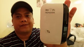 WirelessN Wifi Repeater  WIFI Repeater  Extender  Access Point AP  Converting wired to wireless [upl. by Enoyrt763]