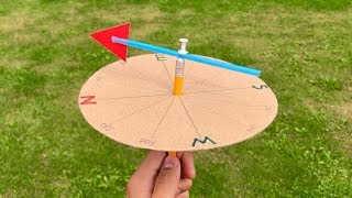 How to Make a Wind Vane  DIY School Project [upl. by Odlareg343]