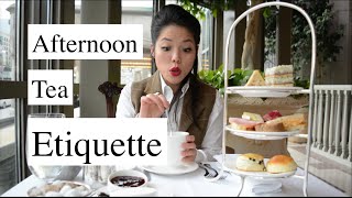 Afternoon Tea Etiquette  HOW TO  🥂 [upl. by Dorolisa]