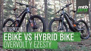 EBike Vs Hybrid Bike Analizamos Lapierre Overvolt y Lapierre EZesty [upl. by Chaffinch435]