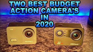 Campark V30 amp Akaso V50X 2 BEST BUDGET ACTION CAMERAS FOR 2020 [upl. by Meenen984]