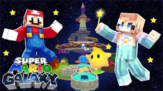 Minecraft Super Mario  Super Mario Galaxy 76 [upl. by Aneis]