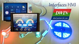 1 Pantallas Touch HMI  DWIN para controles IoT Domótica Arduino PLCs  INTRODUCCION [upl. by Safire]