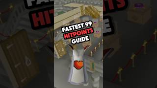 OSRS Fastest Hitpoints HP Leveling Guide osrs oldschoolrunescape runescape [upl. by Eimma]