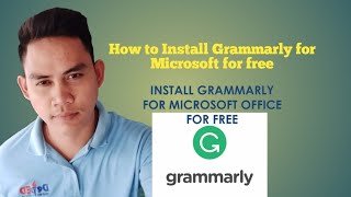 How to Install Grammarly for microsoft for free in easy way [upl. by Craner]