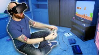 Awesome Way To Play Retro Games In Virtual Reality [upl. by Dudley69]