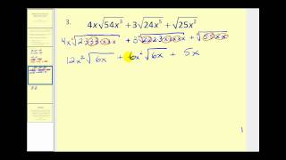 Adding and Subtracting Radicals [upl. by Brahear]