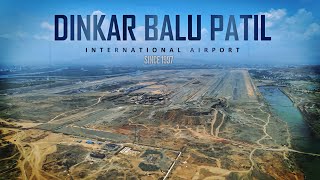 Navi Mumbai International Airport History  DB Patil International Airport Full Details [upl. by Ahsilrak]