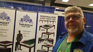 TableZilla Gametables  Rundown  BGG Con 23 [upl. by Eseer]