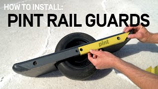 How To Install Onewheel Pint Rail Guards [upl. by Lleraj]