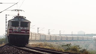 First Electric Train between Jodhpur  Bikaner  Ranakpur Express with Electric Locomotive [upl. by Atekan928]