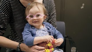 Young Sisters Born Deaf Describe Cochlear Implant Activation Hearing for the First Time [upl. by Aikram]